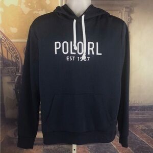 Polo Ralph Lauren Navy Embroidered Hoodie